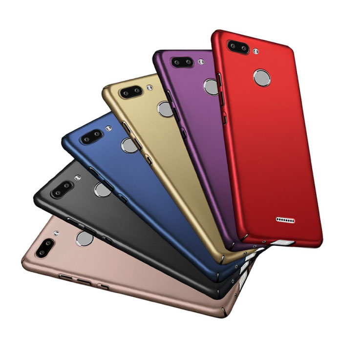 Stuff Certified® Xiaomi Redmi 7 Full Cover - Custodia corpo 360 ° + protezione schermo in vetro temperato color oro