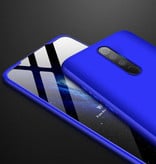 Stuff Certified® Xiaomi Redmi 7 Full Cover - 360° Body Hoesje Case + Screenprotector Tempered Glass Blauw