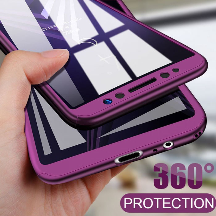 Xiaomi redmi 9 de la cubierta completa - 360 ° Case Corporal + protector de  la pantalla