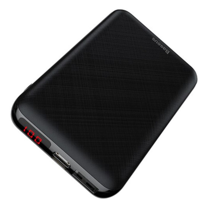 Cargador portátil de batería de emergencia externa de 10,000mAh Mini Power Bank