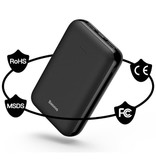 Baseus Caricabatteria portatile per batteria di emergenza esterna Mini Power Bank da 10.000 mAh