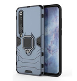 Keysion Coque Xiaomi Redmi 8A - Coque Antichoc Magnétique Cas TPU Bleu + Béquille