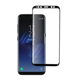 Stuff Certified® Samsung Galaxy S8 Protector de pantalla de cubierta completa 9D Película de vidrio templado Gafas de vidrio templado