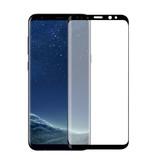 Stuff Certified® Samsung Galaxy S9 Protector de pantalla de cubierta completa 9D Gafas de vidrio templado con película de vidrio templado