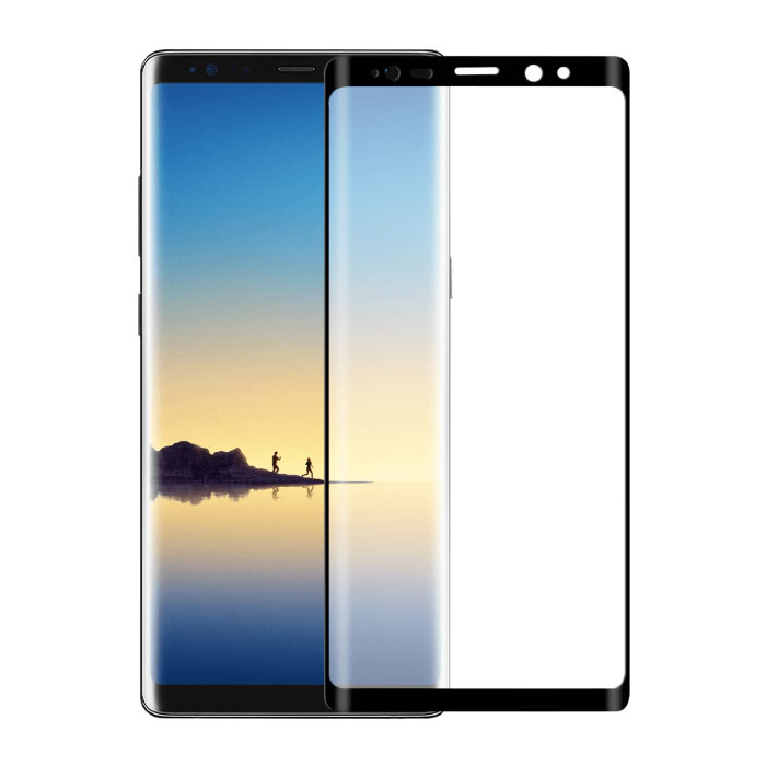 Pellicola salvaschermo a copertura totale per Samsung Galaxy Note 8, confezione da 3 vetri temperati con pellicola in vetro temperato 9D