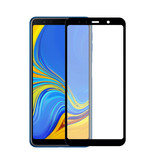 Stuff Certified® Samsung Galaxy A7 2017 Full Cover Displayschutzfolie 9D gehärtete Glasfolie gehärtete Glasbrille