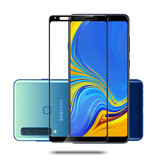 Stuff Certified® Samsung Galaxy A9 2018 Protector de pantalla de cubierta completa 9D Película de vidrio templado Vidrio templado