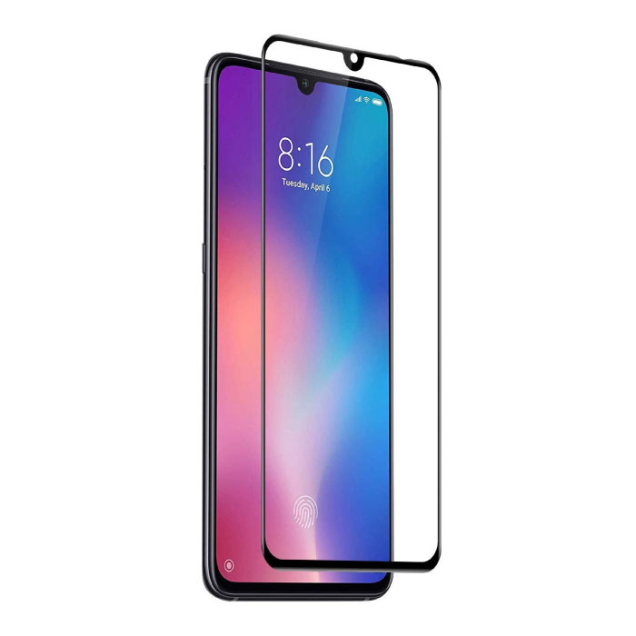 Samsung Galaxy A10 Full Cover Displayschutzfolie 9D gehärtete Glasfolie gehärtete Glasbrille