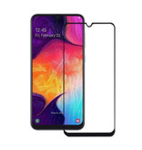 Stuff Certified® Samsung Galaxy A20 Full Cover Protecteur d'écran 9D Film de verre trempé Lunettes en verre trempé