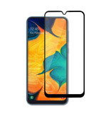 Stuff Certified® Samsung Galaxy A20 Full Cover Displayschutzfolie 9D gehärtete Glasfolie gehärtete Glasbrille