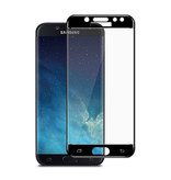 Stuff Certified® Samsung Galaxy J5 2017 Protecteur d'écran à couverture complète 9D Film en verre trempé Lunettes en verre trempé