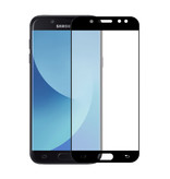 Stuff Certified® Kompletne zabezpieczenie ekranu do telefonu Samsung Galaxy J5 2017 (2 sztuki) Okulary ze szkła hartowanego 9D