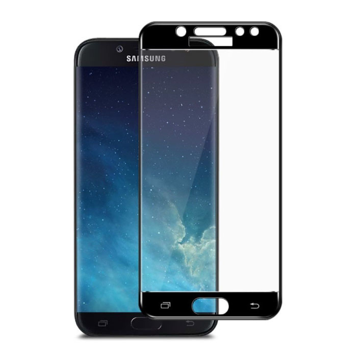 Resbaladizo Pero Accidentalmente Samsung Galaxy J5 2017 Pantalla completa de la cubierta del protector de  vidrio templado 9D | Stuff Enough