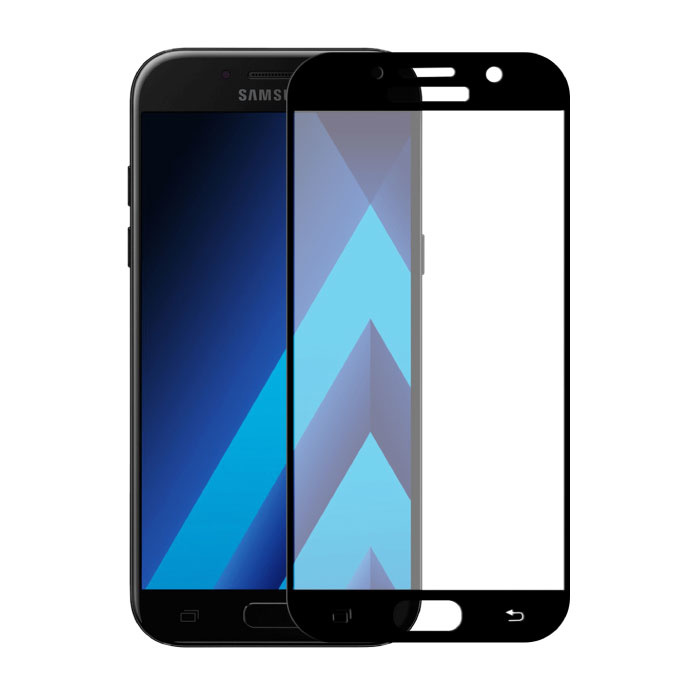 Pellicola salvaschermo a copertura totale per Samsung Galaxy A5 2017, confezione da 2 vetri temperati con pellicola in vetro temperato 9D