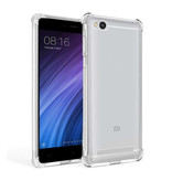 Stuff Certified® Xiaomi Redmi 4X Transparent Bumper Case - Clear Case Cover Silicone TPU Anti-Shock