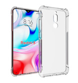 Stuff Certified® Custodia protettiva trasparente per Xiaomi Redmi 9A - Cover trasparente in silicone TPU anti-shock