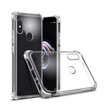 Stuff Certified® Funda Bumper Transparente Xiaomi Redmi Note 5 - Funda Transparente Funda Silicona TPU Antigolpes