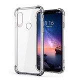 Stuff Certified® Przezroczysty pokrowiec na zderzak Xiaomi Redmi Note 5 Pro - przezroczysty pokrowiec Silikon TPU Anti-Shock