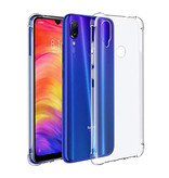 Stuff Certified® Funda Bumper Transparente Xiaomi Redmi Note 7 Pro - Funda Transparente Funda Silicona TPU Antigolpes