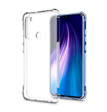 Stuff Certified® Coque Bumper Transparente Xiaomi Redmi Note 8 Pro - Coque Transparente Silicone TPU Anti-Choc