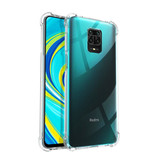 Stuff Certified® Xiaomi Redmi Note 9S Transparente Stoßstangenhülle - Klare Hülle Silikon TPU Anti-Shock
