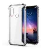 Stuff Certified® Custodia protettiva trasparente per Xiaomi Mi 6 - Cover trasparente in silicone TPU anti-shock