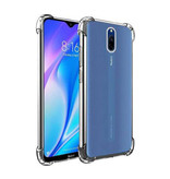 Stuff Certified® Custodia protettiva trasparente per Xiaomi Mi 8 - Custodia trasparente in silicone TPU anti-shock