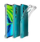 Stuff Certified® Xiaomi Mi Note 10 Lite Transparente Stoßstangenhülle - Klare Hülle Silikon TPU Anti-Shock