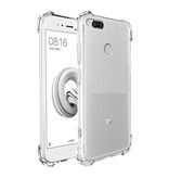 Stuff Certified® Custodia protettiva trasparente per Xiaomi Mi A1 - Cover trasparente in silicone TPU anti-shock