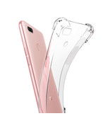 Stuff Certified® Xiaomi Mi A3 Lite Transparente Stoßstangenhülle - Klare Hülle Silikon TPU Anti-Shock