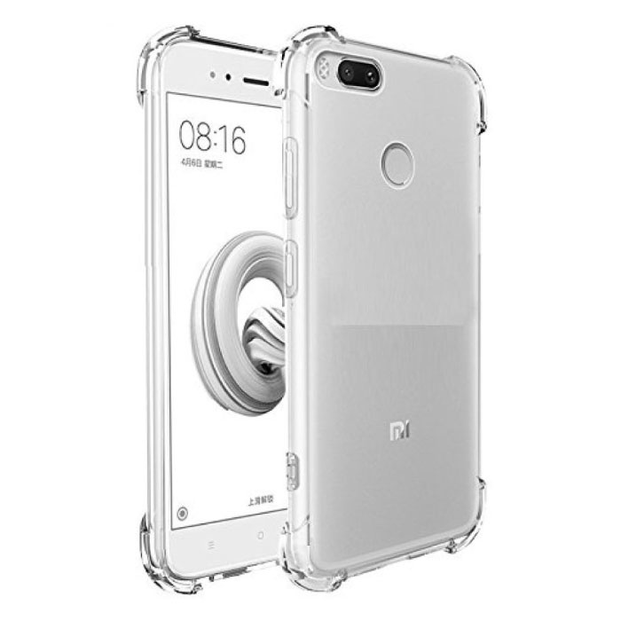 Stuff Certified® Xiaomi Mi A3 Lite Transparant Bumper Hoesje - Clear Case Cover Silicone TPU Anti-Shock