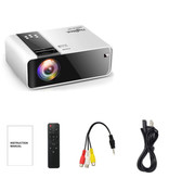 Thundeal TD90 Mini LED Projector - Mini Beamer Home Media Speler