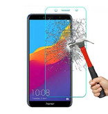 Stuff Certified® Huawei Honor 7A Protector de pantalla Película de vidrio templado Gafas de vidrio templado