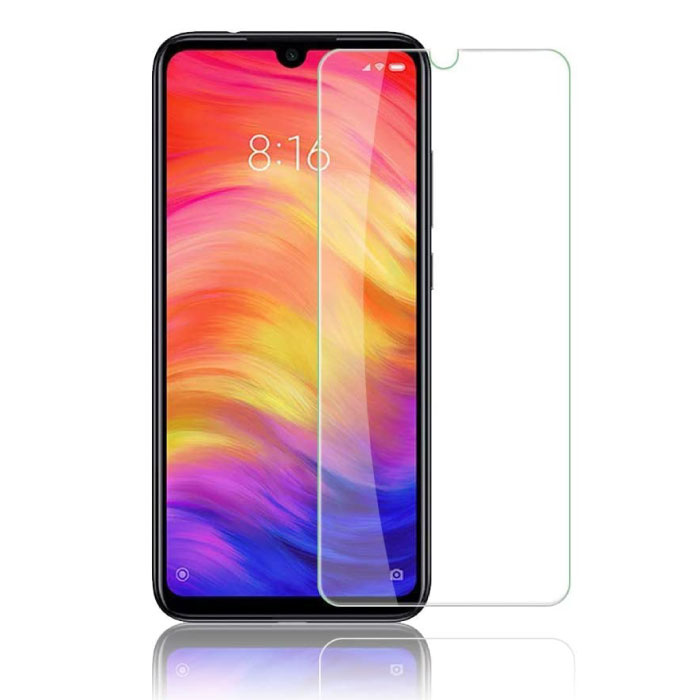 Stuff Certified® Xiaomi Redmi 7 Displayschutzfolie aus gehärtetem Glas Hartglas