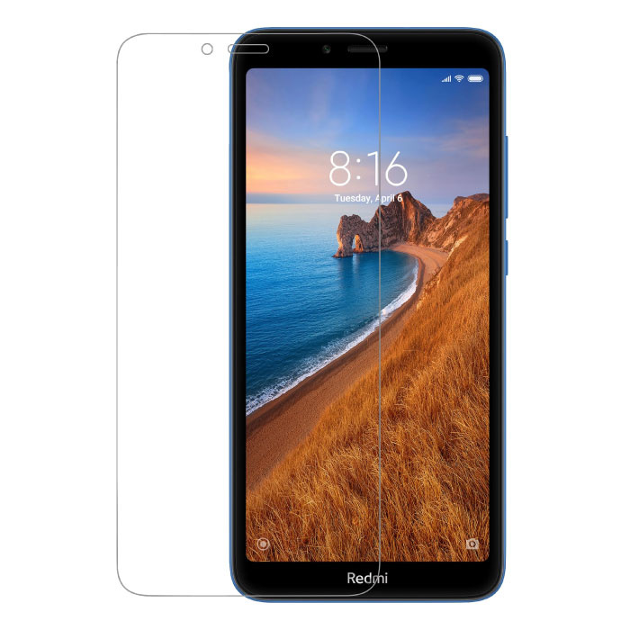 Xiaomi Redmi 7A Protector de pantalla Película de vidrio templado Gafas de vidrio templado