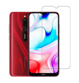 Stuff Certified® Xiaomi Redmi 8 Displayschutzfolie aus gehärtetem Glas Filmglas aus gehärtetem Glas