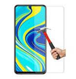 Stuff Certified® Xiaomi Redmi Note 9 Pro Max Displayschutzfolie aus gehärtetem Glas Filmglas aus gehärtetem Glas