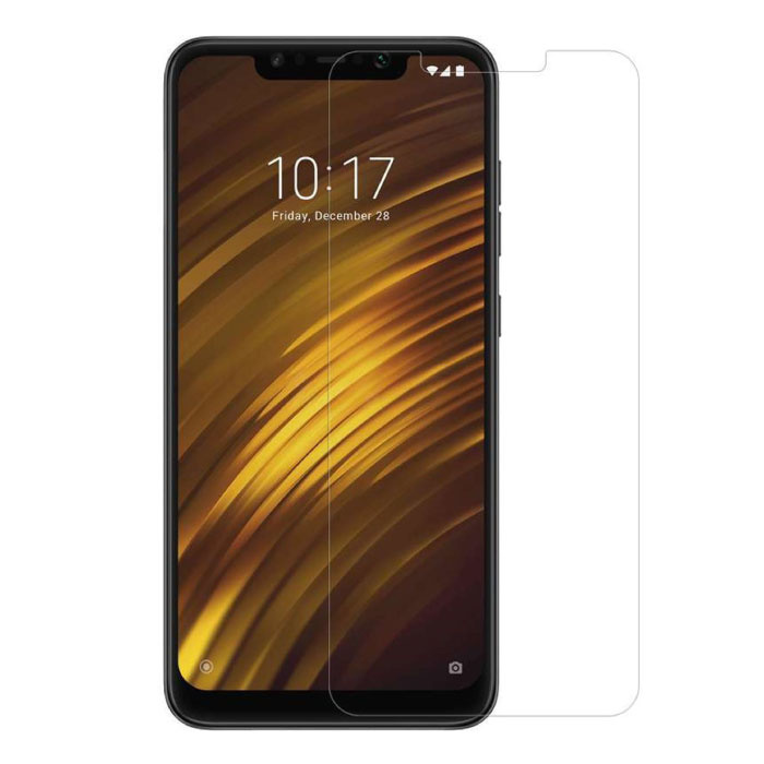 Xiaomi Pocophone F1 Displayschutzfolie aus gehärtetem Glas Hartglas