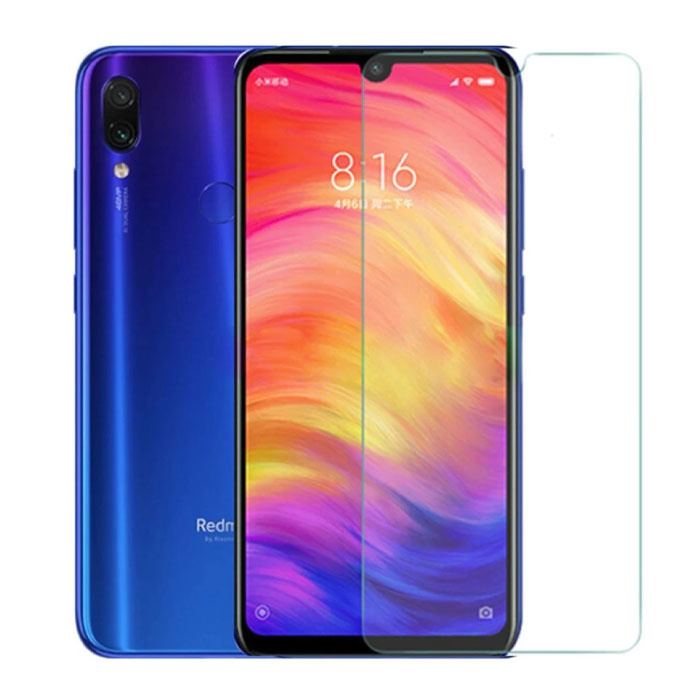 Stuff Certified® 2er-Pack Xiaomi Redmi Note 7 Displayschutzfolie aus gehärtetem Glas Filmglas aus gehärtetem Glas