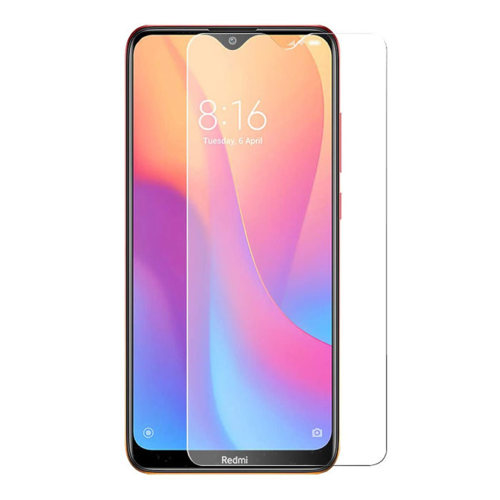 2-Pack Xiaomi Redmi 8A Pellicola proteggi schermo in vetro temperato Occhiali in vetro temperato