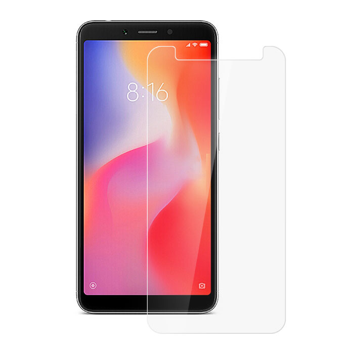 2-Pack Xiaomi Redmi 6A Pellicola proteggi schermo in vetro temperato Occhiali in vetro temperato