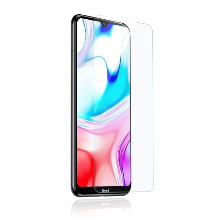 Paquete de 5 Xiaomi Redmi Note 8 Pro Protector de pantalla Película de  vidrio templado Gafas de vidrio templado