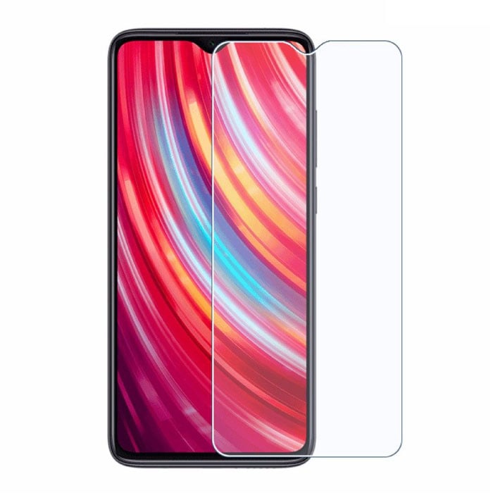 5er-Pack Xiaomi Redmi Note 8T Displayschutzfolie aus gehärtetem Glas Hartglas