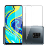 Stuff Certified® 10er Pack Xiaomi Redmi Note 9 Displayschutzfolie aus gehärtetem Glas Filmglas aus gehärtetem Glas