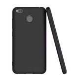 HATOLY Xiaomi Redmi Note 8 Pro Ultraslim Silikongehäuse TPU-Gehäuseabdeckung Schwarz