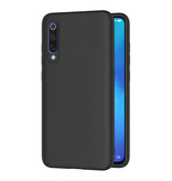 HATOLY Xiaomi Redmi Note 9 Pro Ultraslim Silikonhülle TPU Hülle Schwarz