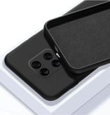 HATOLY Xiaomi Redmi Note 9 Ultraslim Silicone Case TPU Case Cover Black