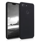 HATOLY Xiaomi Redmi Note 9S Ultraslim Silicone Case TPU Case Cover Black