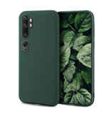 HATOLY Custodia in silicone ultra sottile per Xiaomi Redmi 9C Cover in TPU verde scuro