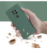 HATOLY Xiaomi Redmi Note 8 Pro Housse en silicone ultra-mince Housse en TPU Vert foncé